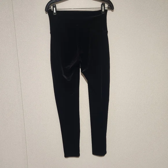 SPANX Velvet Leggings Black Womens Large - Picture 4 of 5